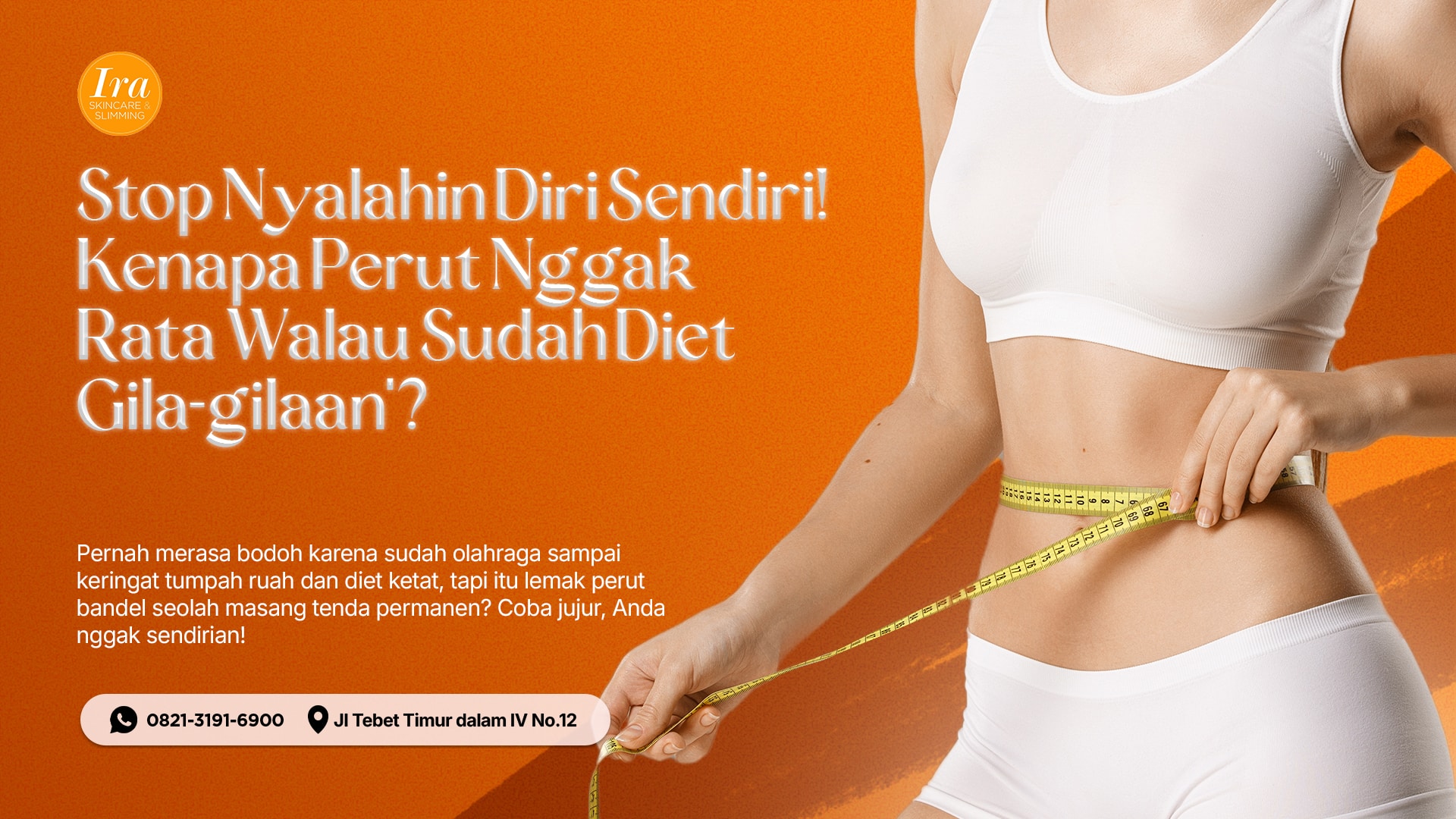 Thumbnail Stop Nyalahin Diri Sendiri! Kenapa Perut Nggak Rata Walau Sudah Diet ‘Gila-gilaan’ Tebet